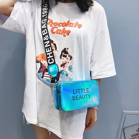 💙👸Blue Little Beauty Crossbody Bag - Picture 3 of 5